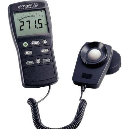 Elma Instruments Luxmeter 1335 måleområde fra 0 til 400.000 lux. Auchidigt luxmeter for korrekt måli, Automatisierung