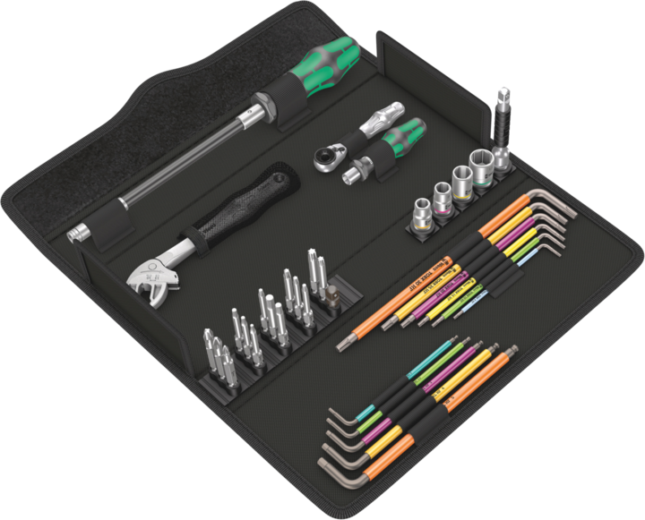 Actual product image Wera Kraftform Kompakt F 1 (Allen screw, Inner square, External hexagon)