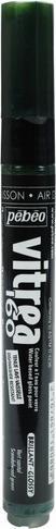Productafbeelding Pebeo Vitrea 160 viltstiften met normale punt glanzende kleuren (Sandelhout groen, 1.20 mm)