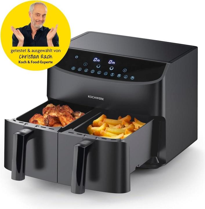 Image du produit Kochwerk Friteuse à air chaud double panier