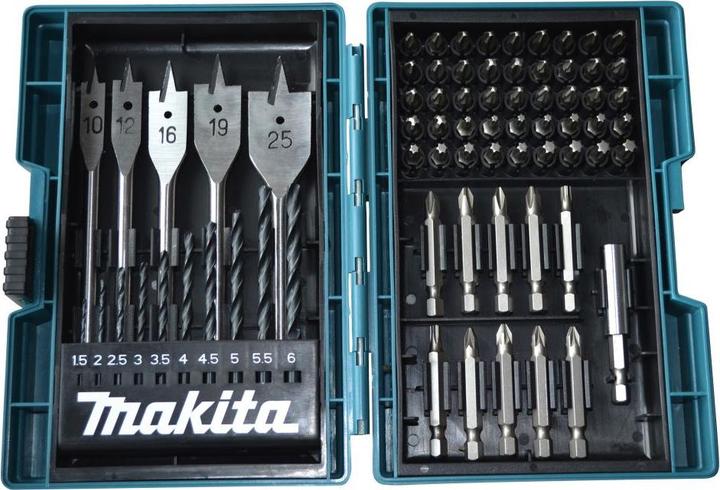 Productafbeelding Makita Boorset 71 stuks (Kruis Pozidriv PZ, Cross Phillips PH)