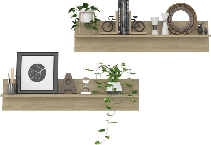 Immagine prodotto vidaXL Scaffale a muro (80 x 11,5 x 18 cm)