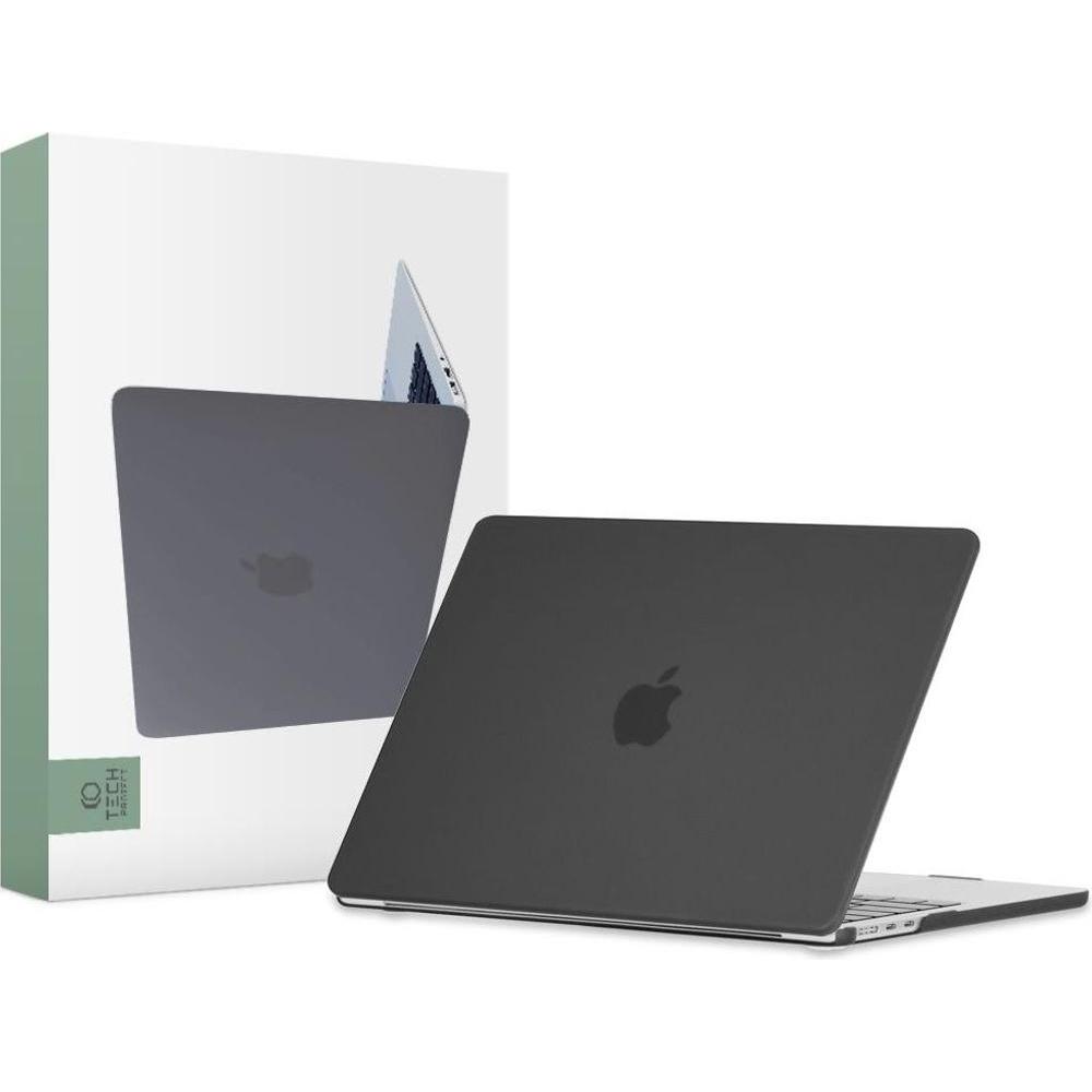 Tech Tecnologia CASE - proteggi tecnologia CASE - proteggi smart shell Apple MacBook Air 13 2022 opaco (13", Apple), Borsa per Notebook, Nero