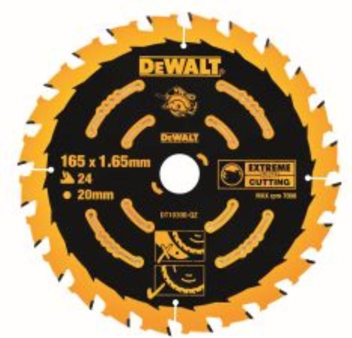 Actual product image DeWalt KSB 165x20 40 WZ 18° for DWE550 DT10301