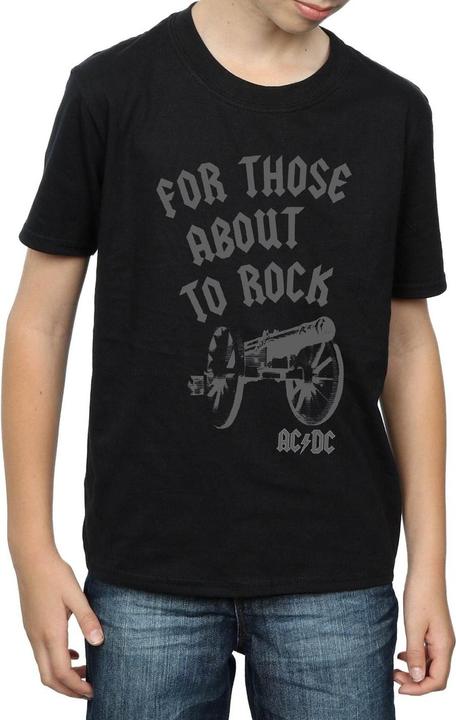 Produktbild AC/DC TShirt Jungen die die rocken wollen Kanone (128)