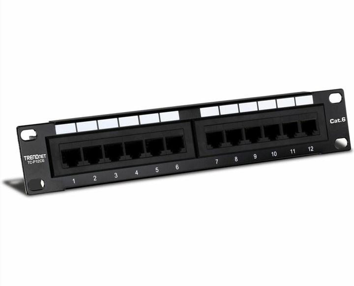 Produktbild Trendnet 12x Gigabit RJ-45, Cat. 6