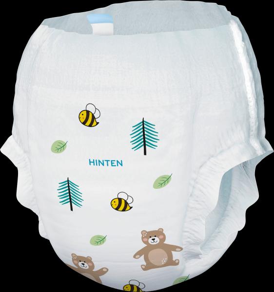 Actual product image dm babylove Baby Pants Premium (Size 7, Pack, 18 Piece)