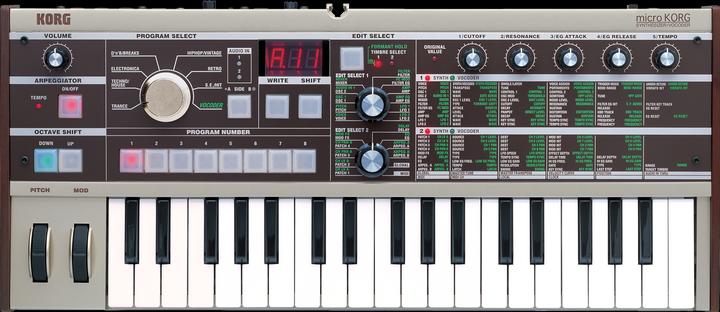 Actual product image Korg Microkorg