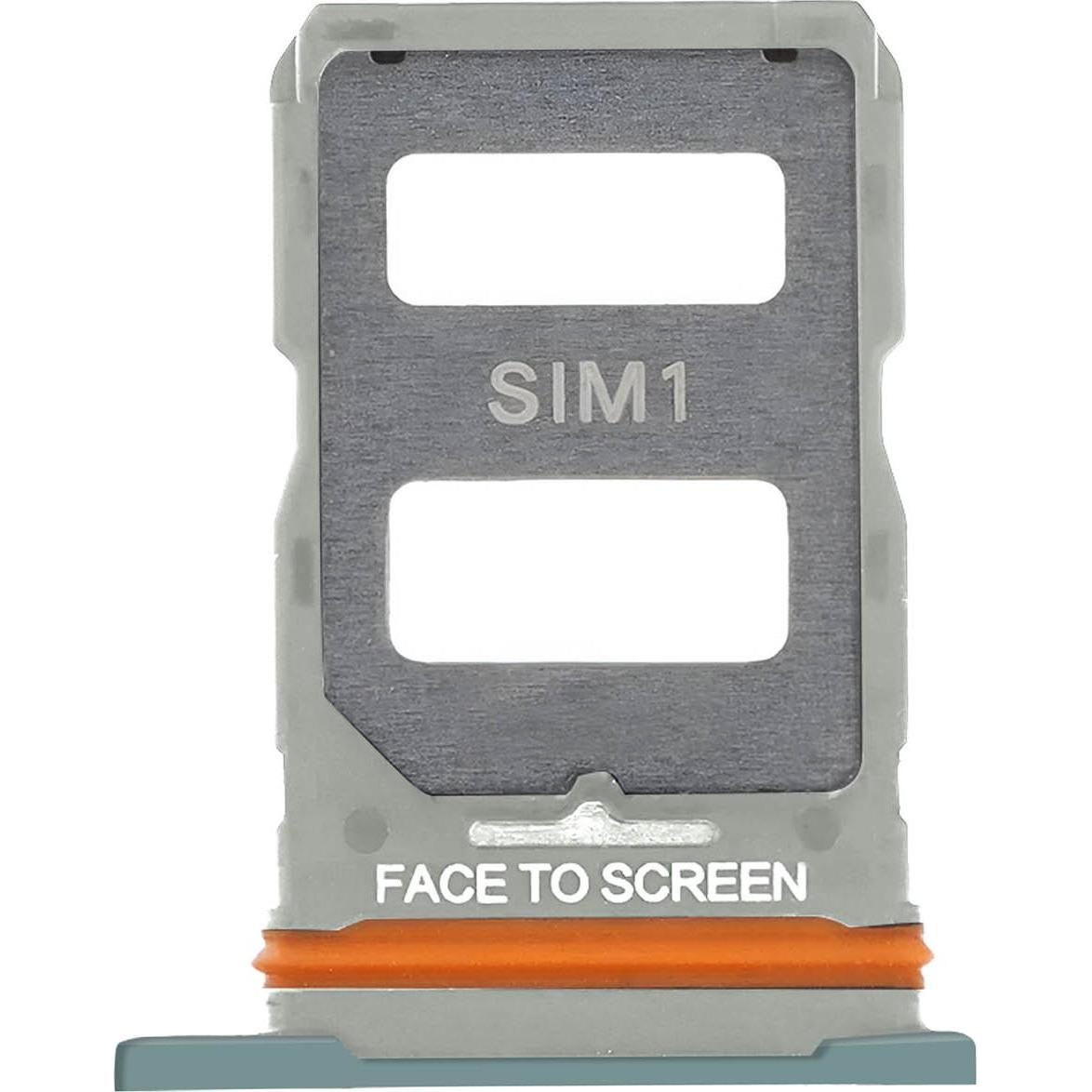 Clappio SIM-Kartenhalter Ersatzteil (Xiaomi 12 Lite), Mobilgerät Ersatzteile, Grün