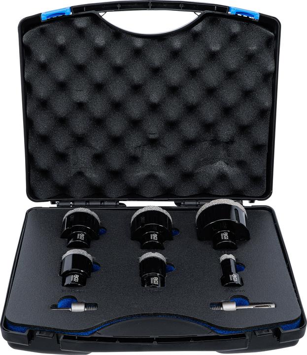Produktbild BGS Diamant-Bohrkronen-Satz | 20 - 68 mm | 8-tlg. (20 mm, 35 mm, 40 mm, 50 mm, 55 mm, 68 mm)