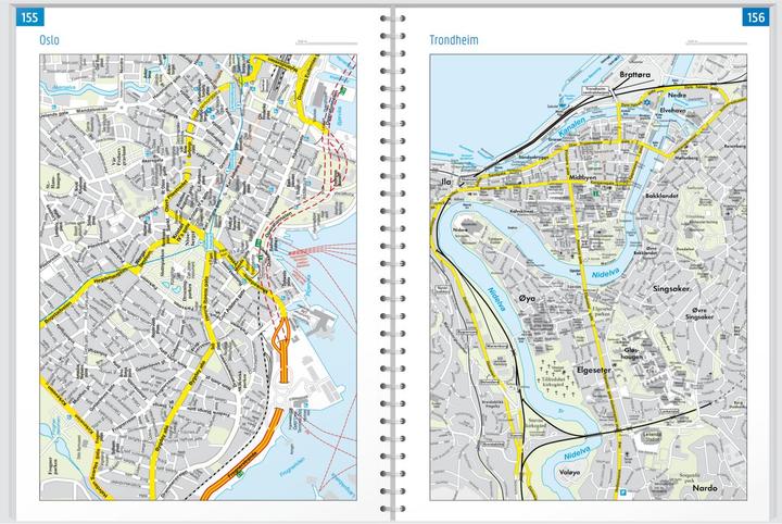 Produktbild Norwegen, Autoatlas 1:250.000 - 1:400.000, freytag & berndt