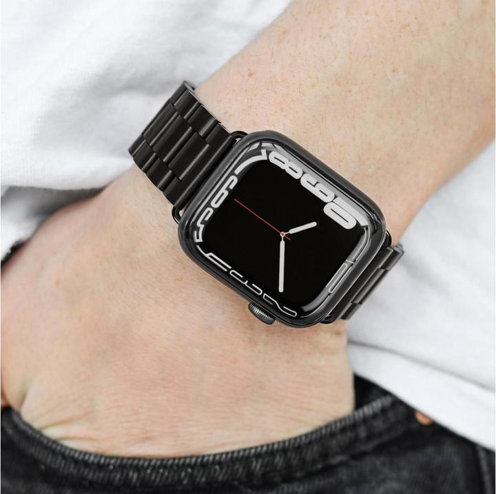 Actual product image Vonmählen Armband Link Bracelet Apple Watch 38/40/41 mm Black (Stainless steel)