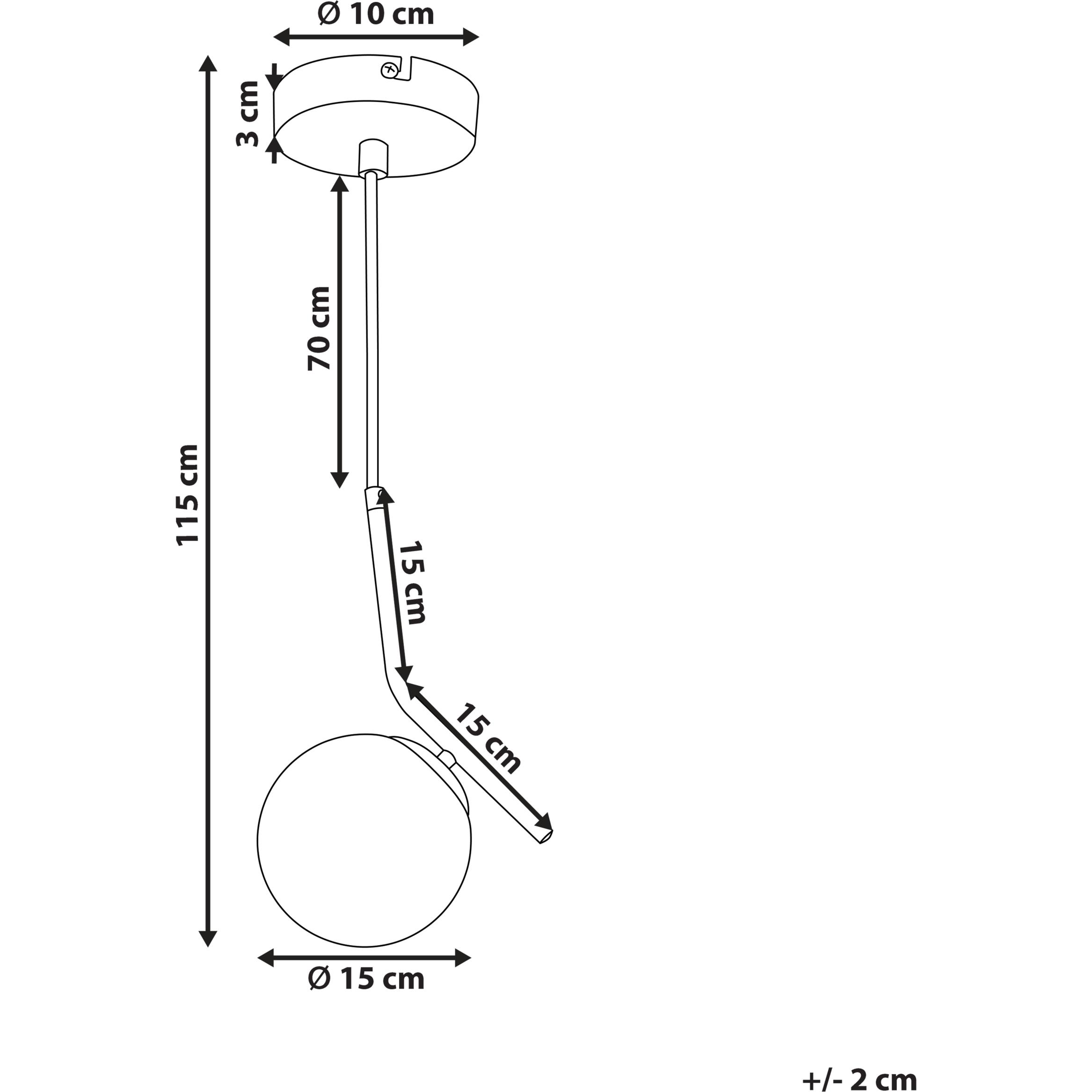 Thumbnail - Beliani, Pendelleuchte, Wapiti
