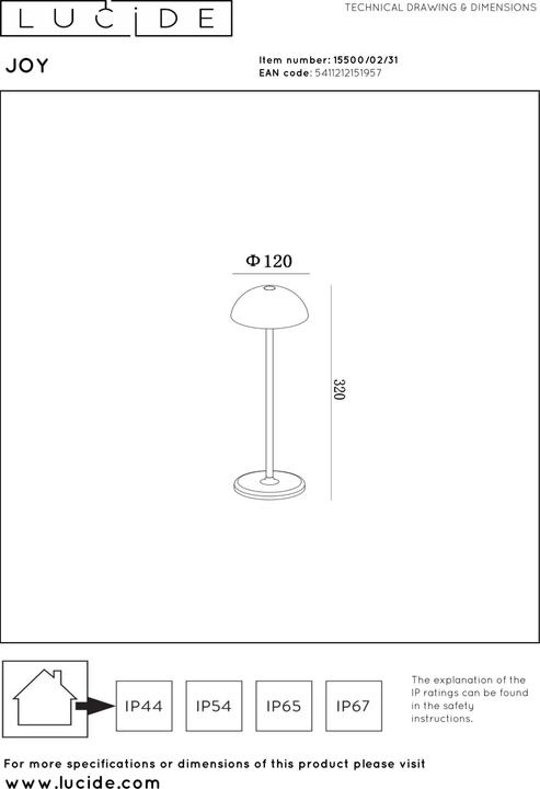 Produktbild Lucide Joy (215 lm)