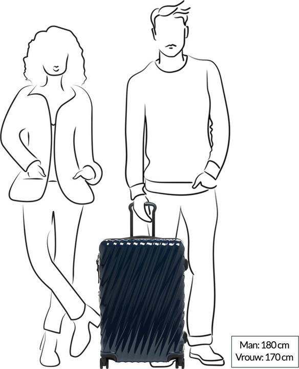 Actual product image Tumi 19 Degree Short Trip Expandable Packing Case