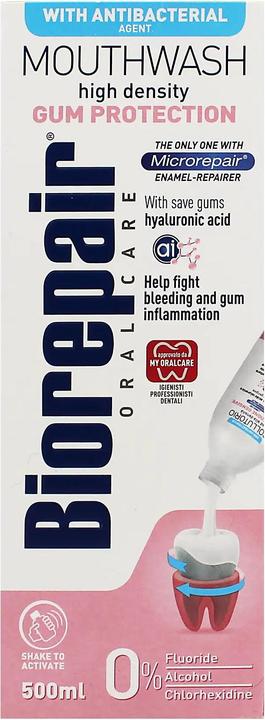 Immagine prodotto Biorepair Collutorio antibatterico Protezione Gengive (500 ml, Collutorio)