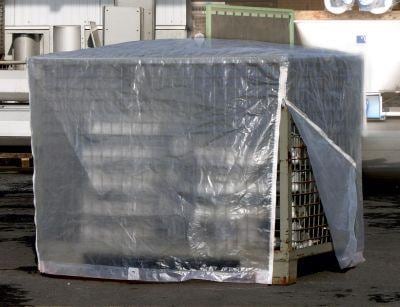 Produktbild Magni Rain Exo RX120-GIB-R/G Gitterbox-Abdeckhaube 125 x 85 x 98 cm, 120 g/m² mit Reissverschluss, grün