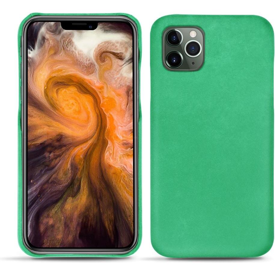 Noreve Lederschutzhülle (Apple iPhone 11 Pro Max), Smartphone Hülle, Grün