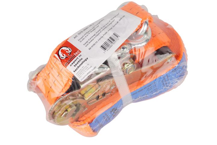 Produktbild Orange-Line Polyester Gurt 2-teilig Triangel/Karabinerhaken 35 mm 6 m