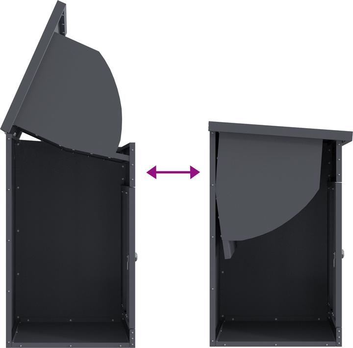 Actual product image vidaXL Paketbox