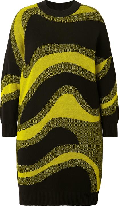 Image du produit Studio Untold Robe en maille oversize, motif jacquard coloré (46, 48)