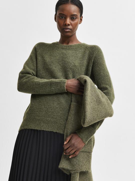 Actual product image Selected Femme Crew neck wool sweater (M)