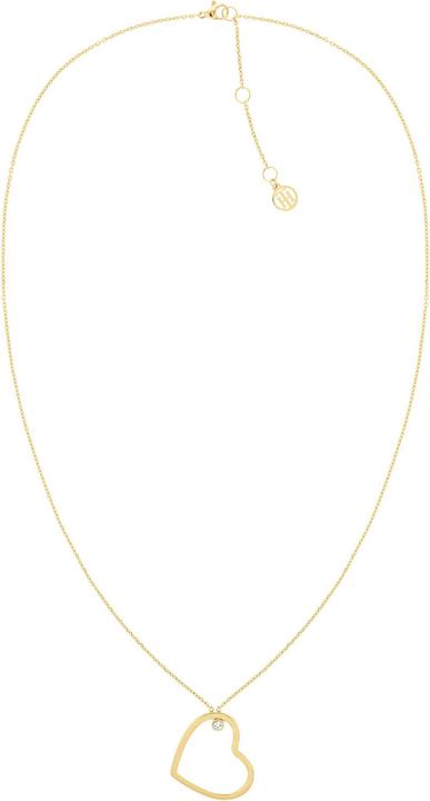 Image du produit Tommy Hilfiger Minimal Hearts Collier (Acier inoxydable, 50 - 55 cm)