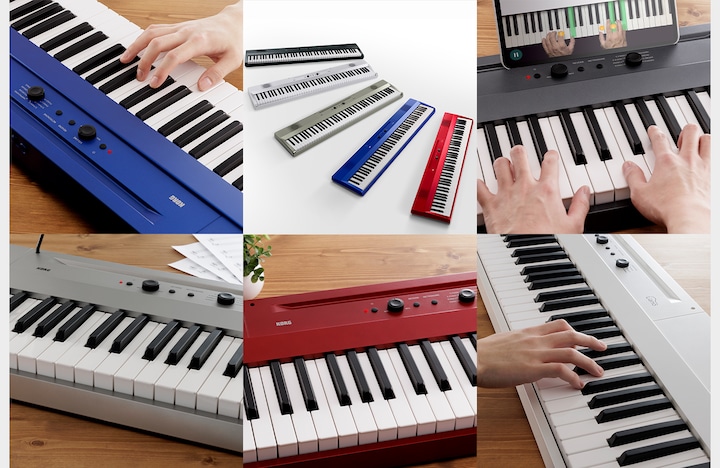 Image du produit Korg Piano numérique, Liano, 8 watts, USB, noir (88 Boutons)