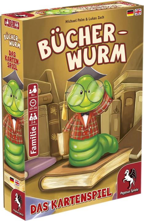 Actual product image Pegasus Bookworm (German, 2 - 8 Players)