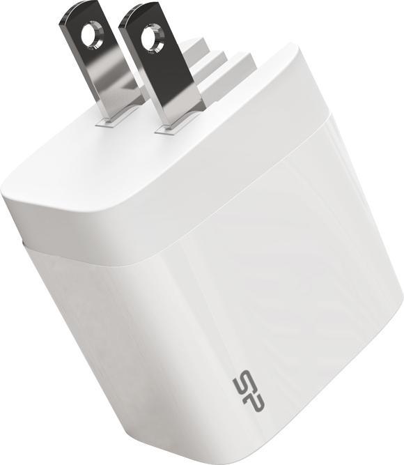 Immagine prodotto Silicon Power Caricabatterie da parete Silicon-Power QM16 USB/Typc Whi (20 W)