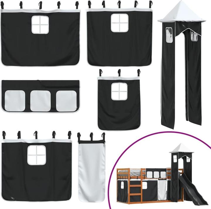 Produktbild vidaXL Etagenbett (90 x 200 cm)