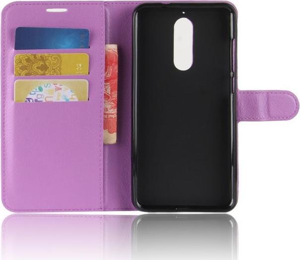 Actual product image MU Classic Leather cover with litchite texture (Wiko View XL)