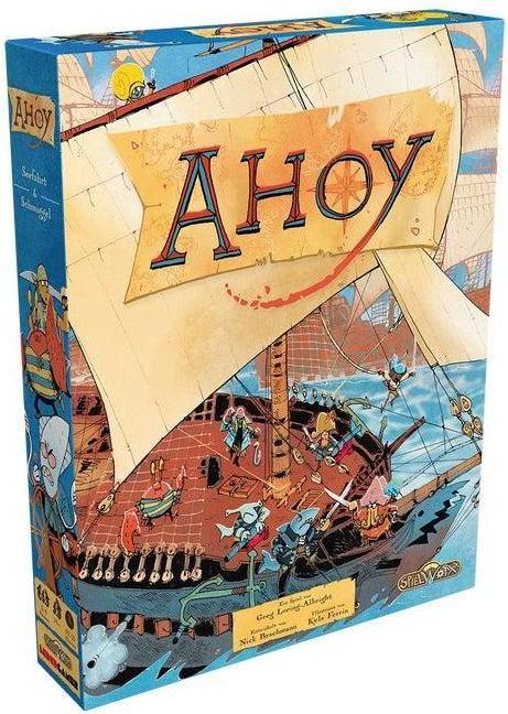 Actual product image Spielworxx Ahoy, board game, for 2-4 players, ages 14+ (DE edition) (German)