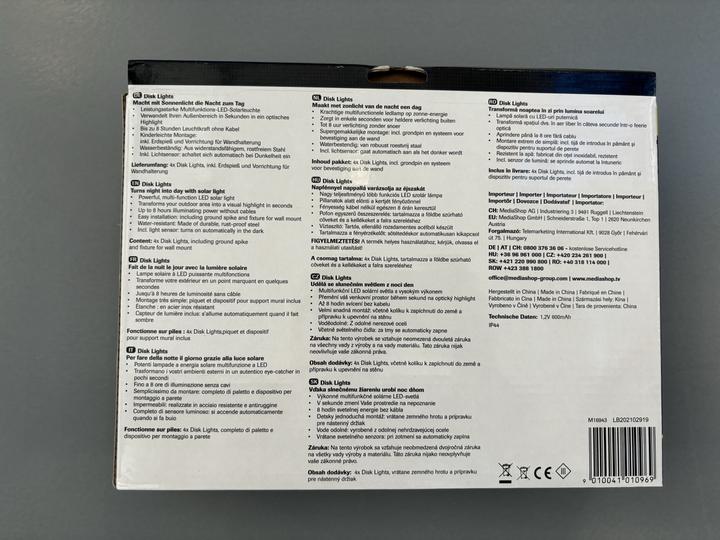 Produktbild MediaShop Disk Lights