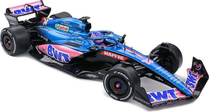 Immagine prodotto Solido 1:18 Alpine A522 ALONSO blu