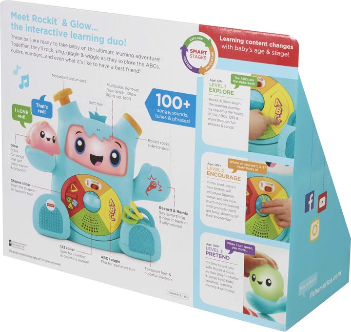 Productafbeelding Fisher-Price Dans & Groove Rockit (Duits)