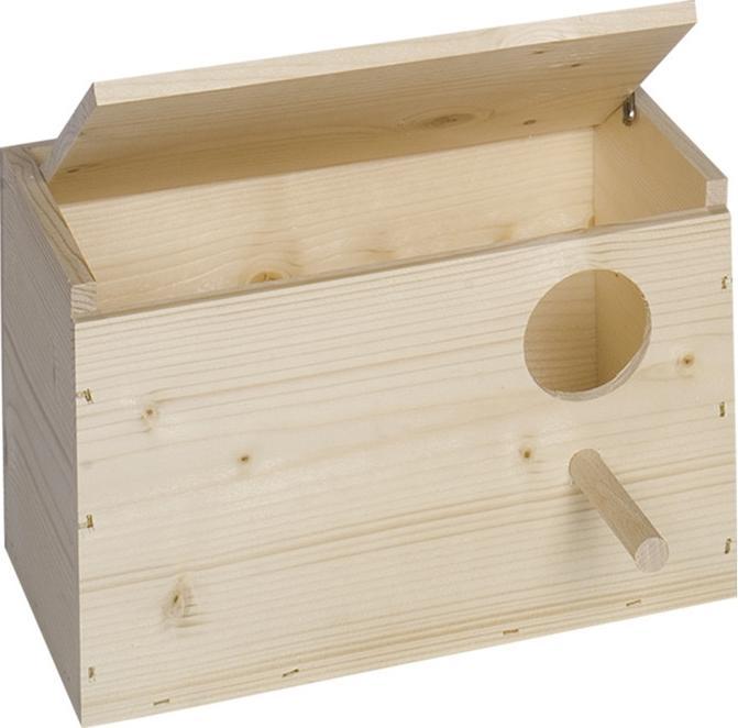 Actual product image Nobby Budgerigar nesting box spruce