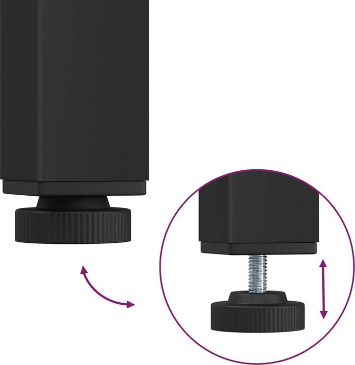 Image du produit vidaXL Bartisch (80 x 80 x 105 cm)