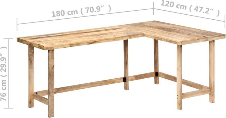 Image du produit vidaXL Tisch (120 x 180 x 76 cm)