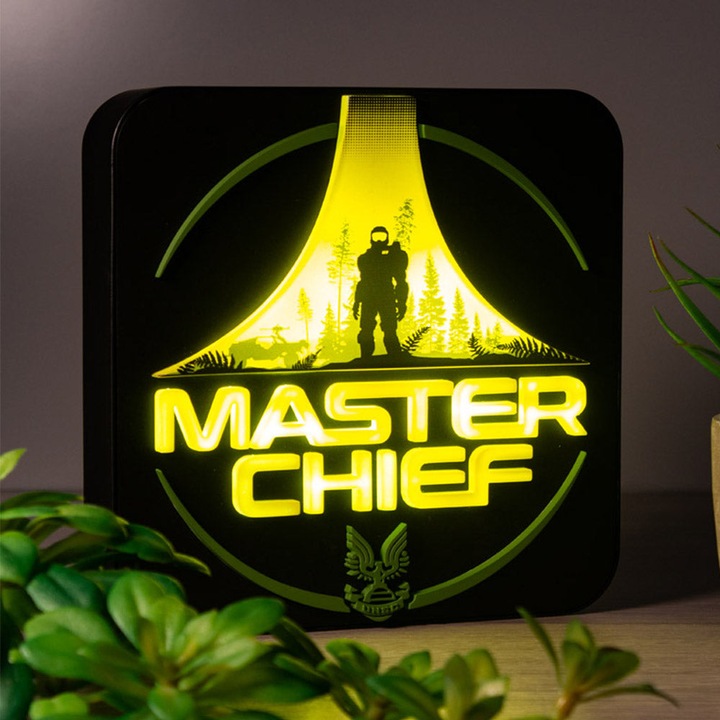 Actual product image Numskull Halo Master Chief - 3D wall light