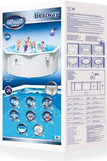 Actual product image Bestway Hydrium Splasher (Ø 360 x 120 cm)