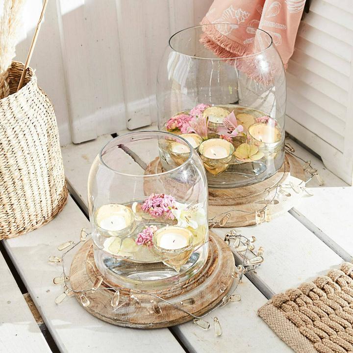 Actual product image Loberon Floating candle set of 6 Adelia (6 x, H, 5 cm)