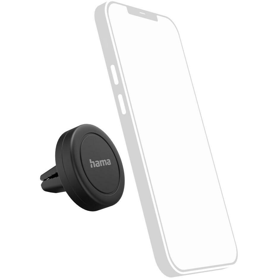 Hama Magnet, Smartphone Halterung, Schwarz