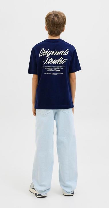 Actual product image Jack & Jones Jornorrebro Typo Tee Ss Crew Neck Sn Jnr (176)