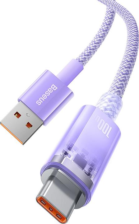 Actual product image Baseus USB A – USB C (1 m, USB 2.0, 100 W)