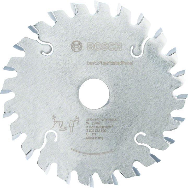 Produktbild Bosch Professional Zubehör Vorritzblatt konisch, Best for Laminated Panel, 125 x 20 x 2,2 mm, 24