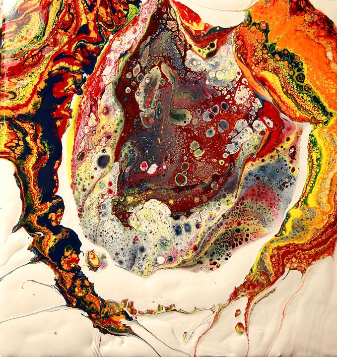 Produktbild Acrylic Pouring. Der neue Acrylmal-Trend: BILDER giessen! (Deutsch, Martin Thomas, Sylvia Homberg, 2018)