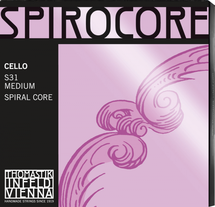 Immagine prodotto Thomastik Spirocore Med. 3/4 Set (4 x, Violoncello)