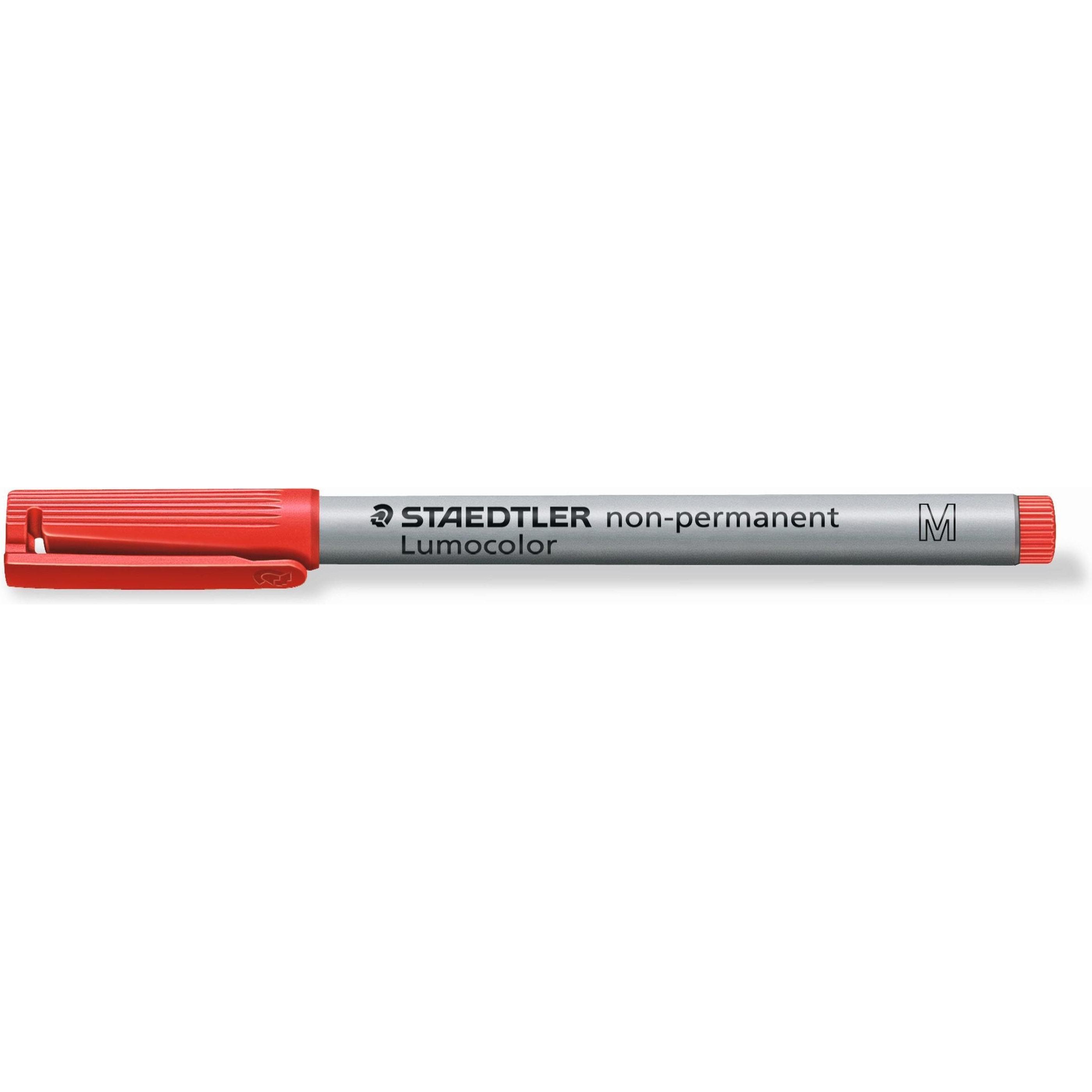 Staedtler, Marker, Lumocolor non-permanent (Rot, 1 mm, 10 x)