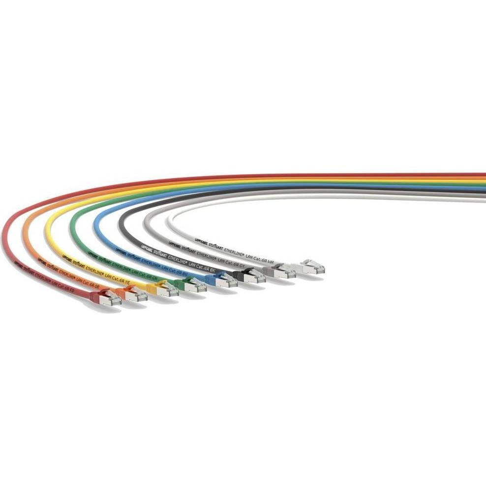Lapp Câble réseau CAT 6a Etherline LAN certification UL 15 0 m blanc